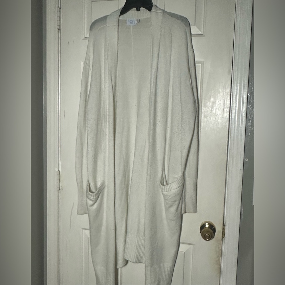 Plus size cardigan sweater